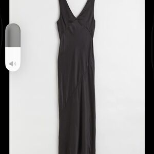 H&M Black Midi Dress
